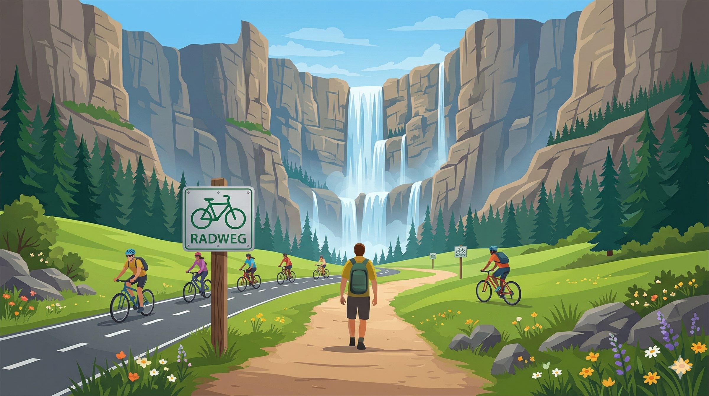 Radfahren Eisacktal